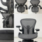 ハーマンミラー Herman Miller アーロンチェア リマスタード フル装備 Bサイズ ポスチャーフィットSL グラファイトベース ビル・スタンフ ＆ ドン・チャドウィック ●
