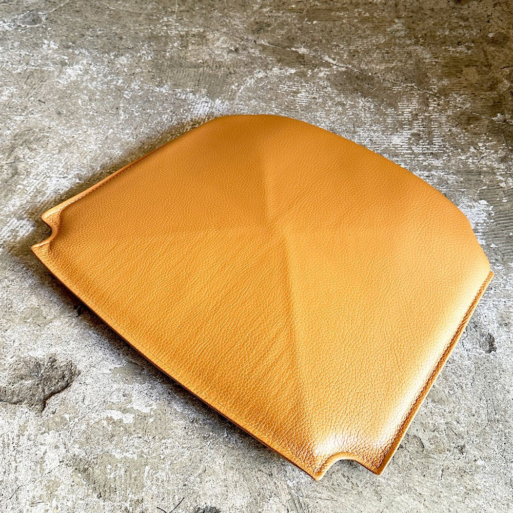 カールハンセン＆サン Carl Hansen & Son CU CH24 ウィッシュボーンチェア Yチェア 専用チェアクッション レザー ライトブラウン A ■