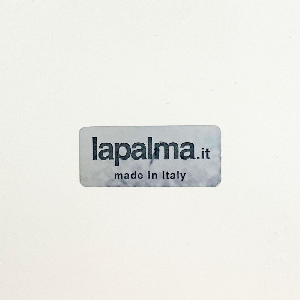 ラパルマ Laplma ロンド RONDO ラウンドテーブル ダイニングテーブル ホワイトラミネート天板 ステンレススチールレッグ Φ120cm ●