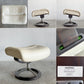 エコーネス EKORNES ビュー View ストレスレスチェア stressless リクライニングチェア シグニチャーベース Mサイズ オットマン付き 牛革 定価513,700円 〓