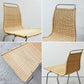 カールハンセン＆サン Carl Hansen & Son PK1 ダイニングチェア スタッキングチェア ラタン 籐 スチール ポール・ケアホルム Poul Kjaerholm 北欧 デンマーク モダン 廃番希少 B ●