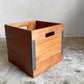 アクメファニチャー ACME Furniture トロイ オープンボックス TROY OPEN BOX L チーク古材 アイアン W32cm 収納 USビンテージスタイル 定価￥15,015- B ■