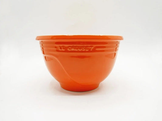 ルクルーゼ LE CREUSET ボウル Φ22cm オレンジ フランス ●