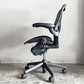 ハーマンミラー Herman Miller アーロンチェア クラシック Bサイズ ポスチャーフィット フル装備 グラファイトベース デスクチェア オフィスチェア ■