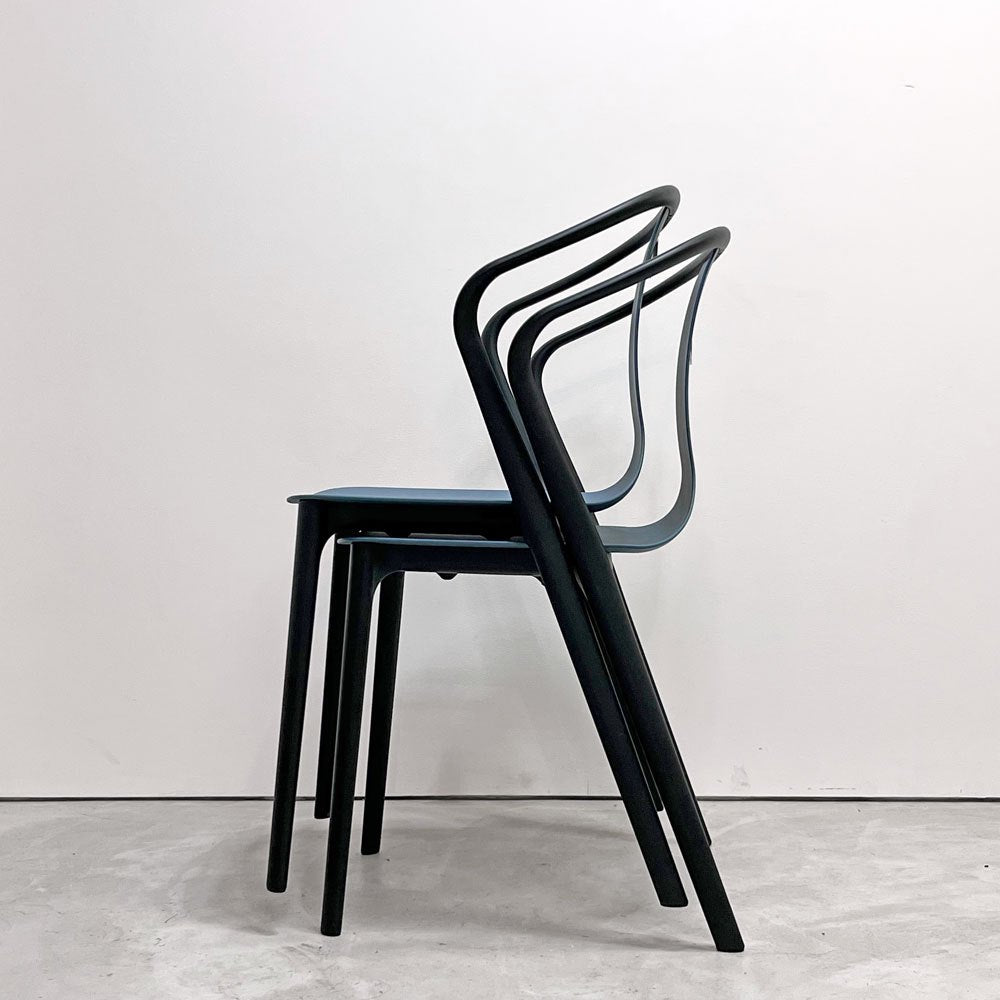 ヴィトラ Vitra Belleville Chair ベルヴィル アーム チェア ロナン & エルワン・ブルレック シーブルー A ●