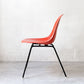 ハーマンミラー Herman Miller サイドシェルチェア セカンド 2nd FRP オレンジ Hベース イームズ ビンテージ ミッドセンチュリー ★