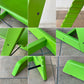 ストッケ STOKKE トリップトラップ TRIPP TRAPP ベビーチェア キッズチェア S/N4～ グリーン ノルウェー 北欧家具 ◇