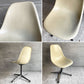 ハーマンミラー Herman Miller セカンド 2ndビンテージ サイドシェルチェア FRP製 パーチメント コントラクトベース イームズ ♪