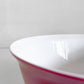 ローゼンタール Rosenthal ベルリン BERLIN ボウル ホワイト＆バーガンディレッド 陶器 ドイツ ビンテージ ■
