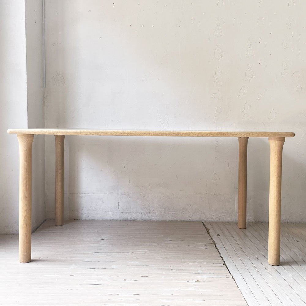 アクタス ACTUS スープダイニングテーブル SOUP DINING TABLE Rレッグ オーク材 W150 参考価格 \159,500- ★