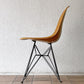 ハーマンミラー Herman Miller サイドシェルチェア 2nd 希少 オークルダーク エッフェルベース リプロダクト脚 イームズ ビンテージ ミッドセンチュリー ◇