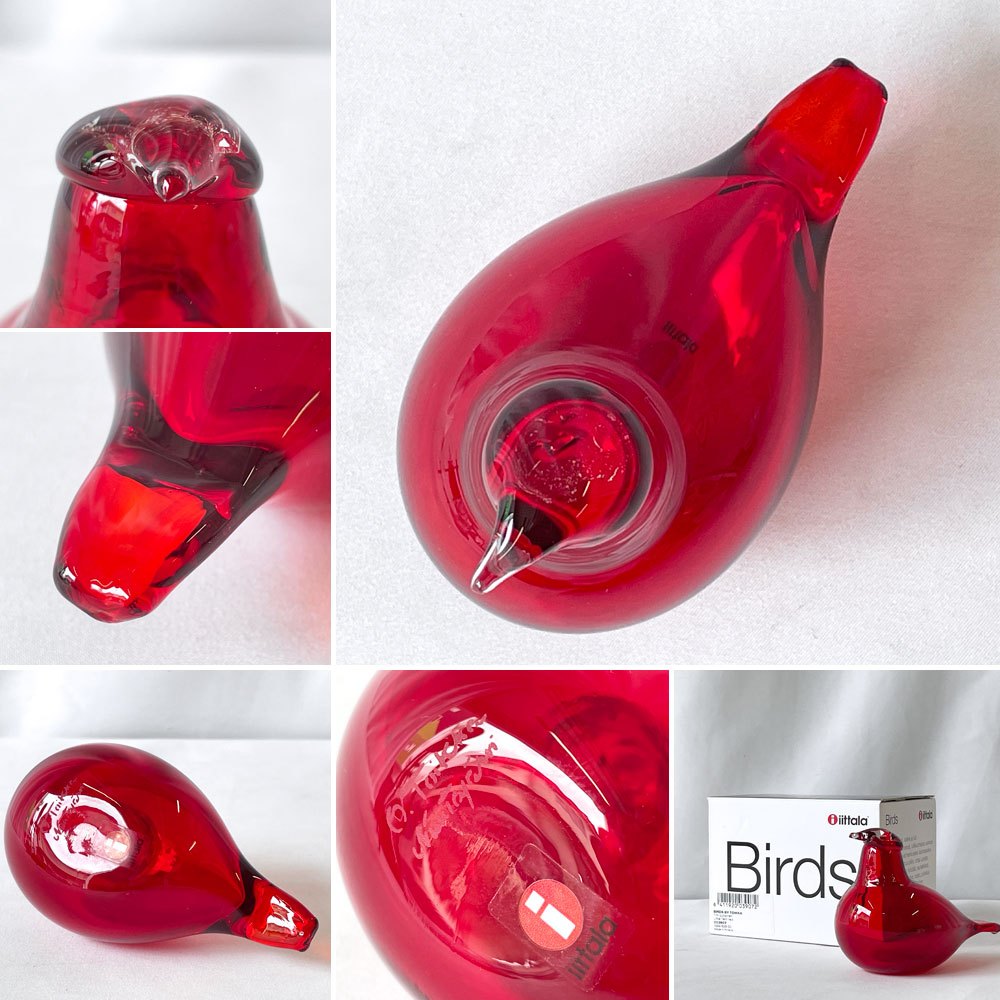 イッタラ iittala バーズバイトイッカ Birds by Toikka リトルターン Little tern コアジサシ レッド オイバ・トイッカ Oiva Toikka 廃番色 イッタラバード ◇