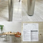 ノーウェアライクホーム NOWHERE LIKE HOME キスト KYST ダイニングテーブル オーク無垢材×ステンレス 北欧スタイル W180cm 関家具 展示未使用品 ●