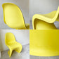 ヴィトラ vitra パントンチェア ダイニングチェア スタッキング イエロー ヴェルナー・パントン ミッドセンチュリー 定価58,300円 B ★