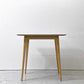 ナチュラルモダン Natural Modern メラミントップ ダイニングテーブル ブラック ビーチ材 テーパードレッグ W80cm ●