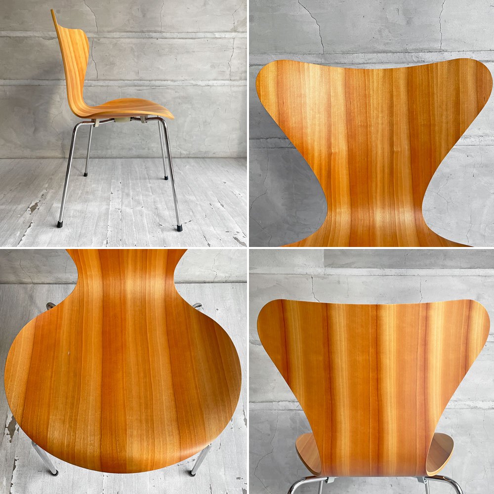 フリッツハンセン Fritz Hansen セブンチェア Seven Chair ダイニングチェア アルネヤコブセン Arne Jacobsen ナチュラルチェリー 北欧家具 C ♪