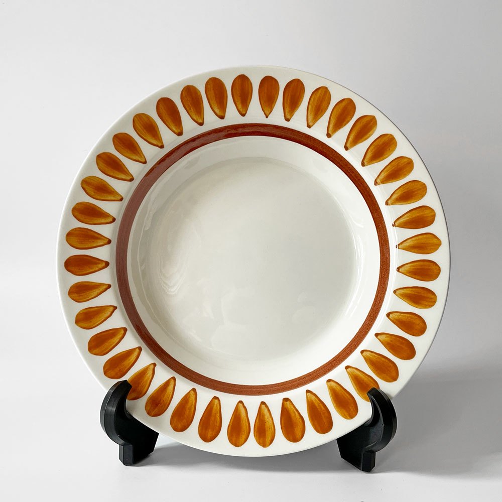 アラビア ARABIA ラッピ Lappi スーププレート 20.5cm オルガ・オソル Olga Osol 北欧食器 ビンテージ A ◇