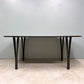 フリッツハンセン Fritz Hansen スーパー楕円 Bテーブル ダイニングテーブル B613 ウッドレッグ ブラック W180cm ピート・ヘイン アルネ・ヤコブセン 希少 ◎