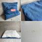 ジャーナルスタンダードファニチャー journal standard Furniture × ウエストオーバーオールズ WESTOVERALLS コラボレーション デニム生地 BIGクッション 120cm 廃番希少 ♪