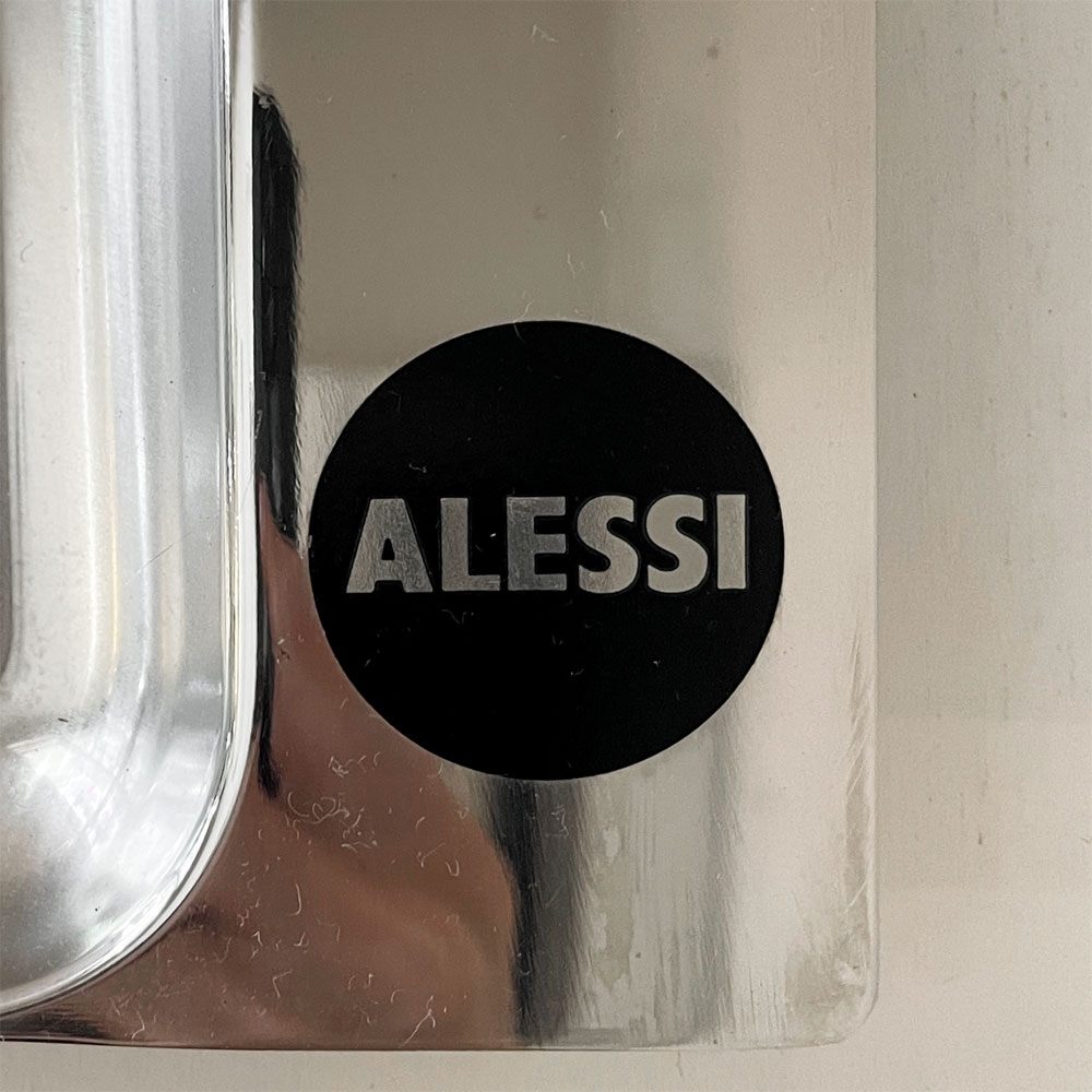 アレッシィ ALESSI プログラマ Programma 8 ステンレストレイ 52.5×30cm フランコ・サルジャーニ & エイヤ・ヘランダー イタリア 廃番 B ◎