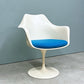 ノル ノール Knoll サーリネンコレクション チューリップチェア アームチェア ダイニングチェア ビンテージ ホワイト 座面クッション交換済み エーロ・サーリネン 参考定価￥520,300- ◎