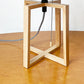 アートワークスタジオ ART WORK STUDIO エスプレッソ テーブルランプ Espresso table lamp ブラウン バーチ無垢材 ファブリック 定価￥19,250- ★