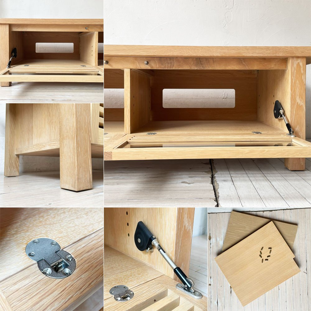 アクタス ACTUS スローハウス SLOW HOUSE ピエニ PIENI TVボード オーク材 W130cm ★