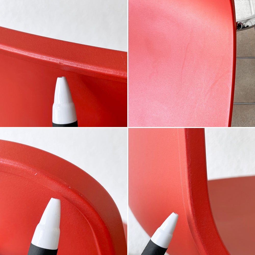 ヴィトラ vitra ハルチューブ HAL Tube サイドチェア ダイニングチェア ブリック スタッカブル ジャスパー・モリソン ◇