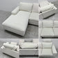 アクタス ACTUS × フクラ HUKLA トリノ TORINO カウチソファ + 別売 オットマン スツール & ヘッドレスト 付属 W255cm カバーリング仕様 〓