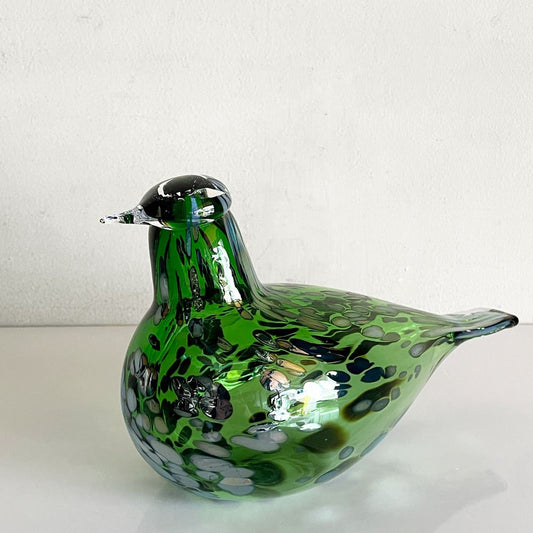 イッタラ バード iittala バーズバイトイッカ Birds by Toikka ドーヴ Dove グリーン 2019年限定 スコープ別注 オイバ トイッカ Oiva Toikka 箱付 北欧雑貨 ■