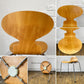 フリッツハンセン Fritz Hansen 3101 アリンコチェア アントチェア 4本脚 ナチュラルビーチ ラッカー仕上げ フェルトグライズ アルネ・ヤコブセン A ◎