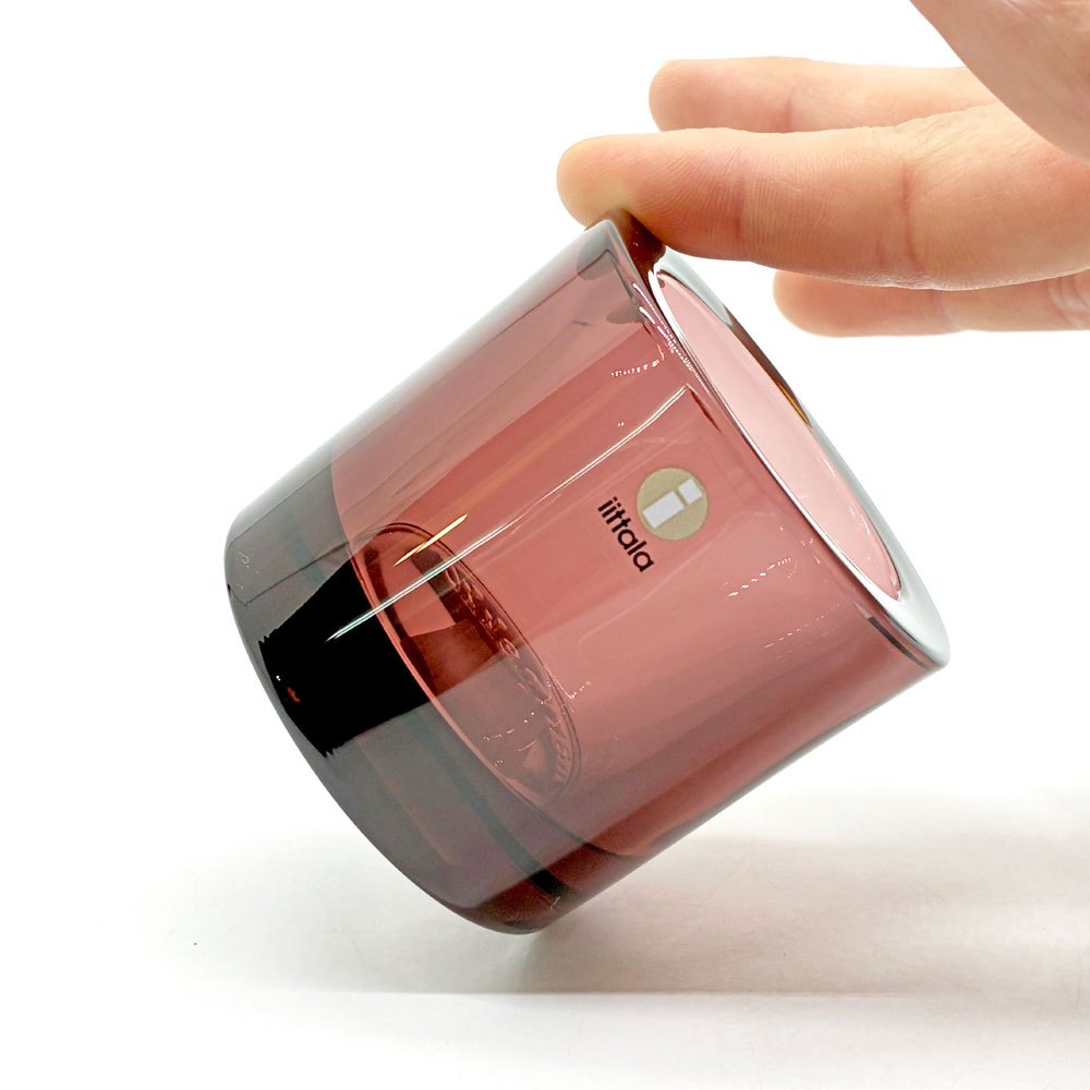 イッタラ iittala マリメッコ marimekko キビ kivi キャンドルホルダー パープル 60mm 箱付 ヘイッキ・オルヴォラ フィンランド scope別注 ●