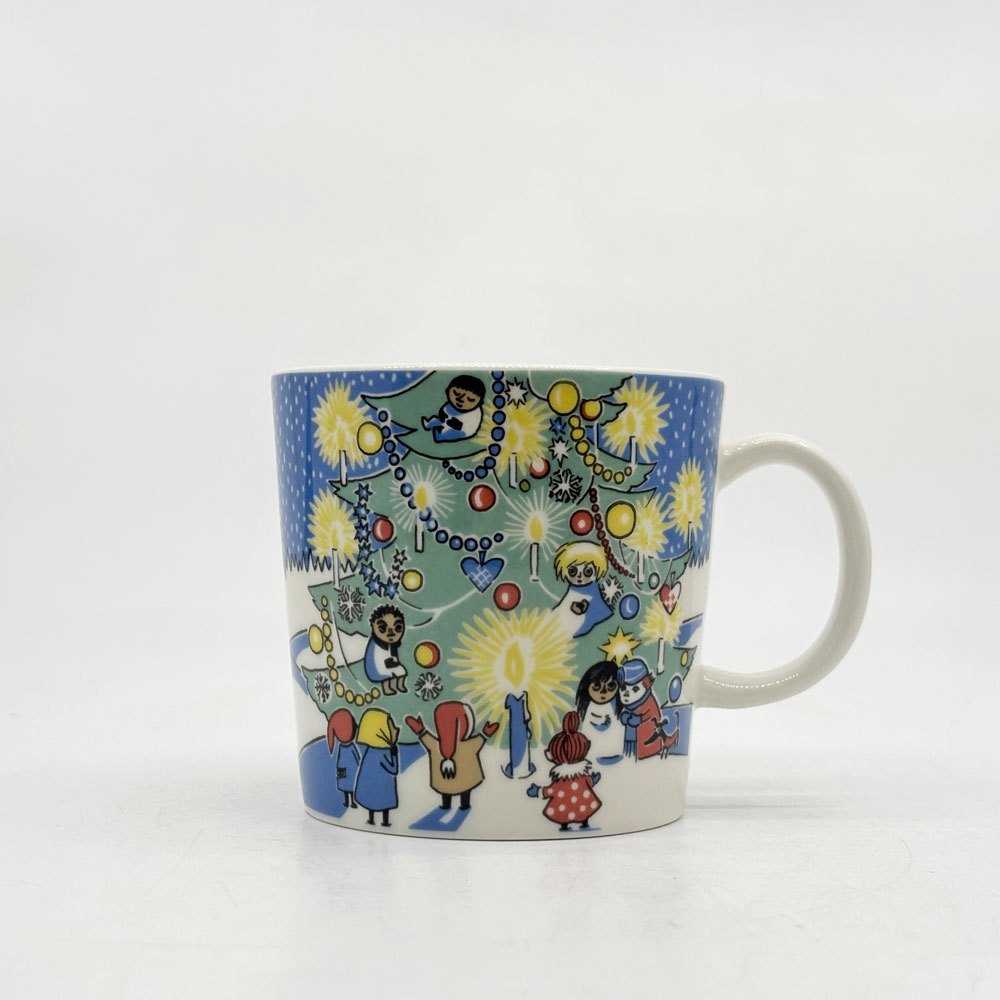 アラビア ARABIA ムーミン MOOMIN マグ カップ クリスマス 2004-2005年 限定 フィンランド 北欧食器 箱付き 希少 ●