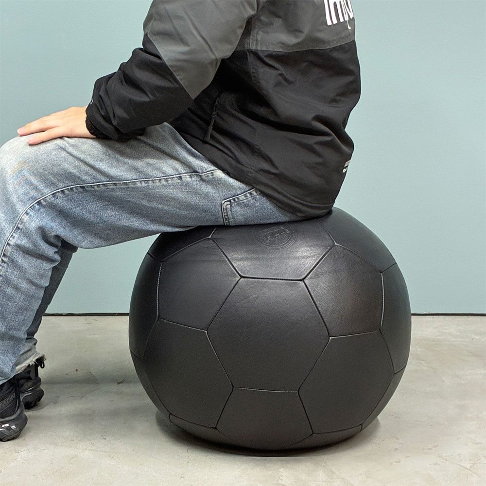 Montis プーフ PLAYTIME クッション オットマン スツール Studio Job  レザー ブラック 店舗什器 ◎