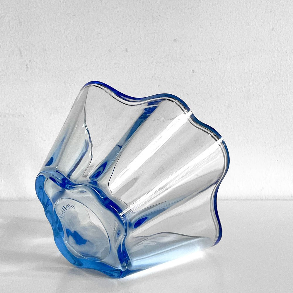 イッタラ iittala アルヴァ・アアルトコレクション Alvar Aalto Collection スモールボウル H75mm アクアブルー 北欧雑貨 廃盤色 ■
