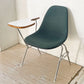 ハーマンミラー Herman Miller サイドシェルチェア セカンド 2nd ビンテージ アプホルスター スクールベース スタッキングベース 肘掛けテーブル付 イームズ ミッドセンチュリー C ★