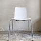ヴィトラ vitra ハル チューブ HAL Tube サイドチェア ダイニングチェア ホワイト パウダーコート スチール脚 屋外使用可 ジャスパー・モリソン C ■