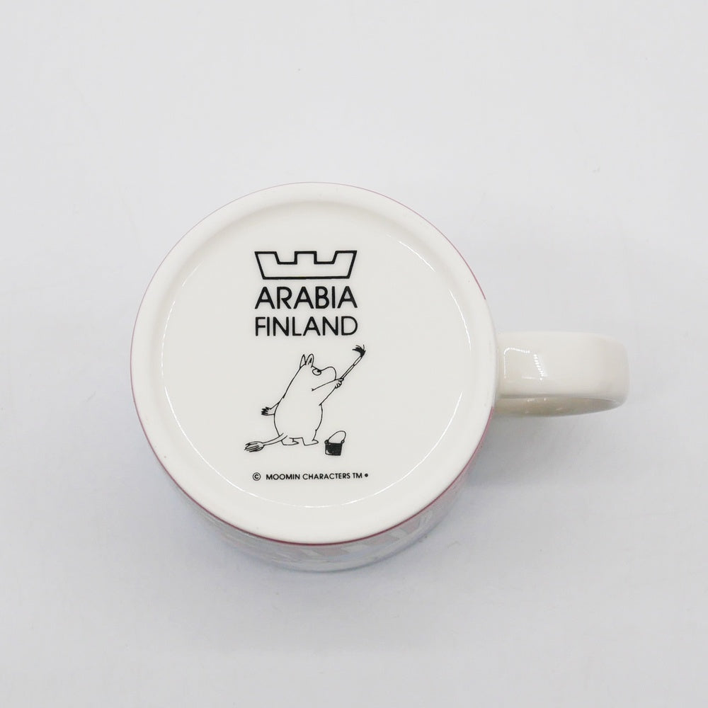 アラビア ARABIA ムーミンマグ MOOMIN ローズガーデン 2010年 夏限定 フィンランド 北欧食器 箱付き ●