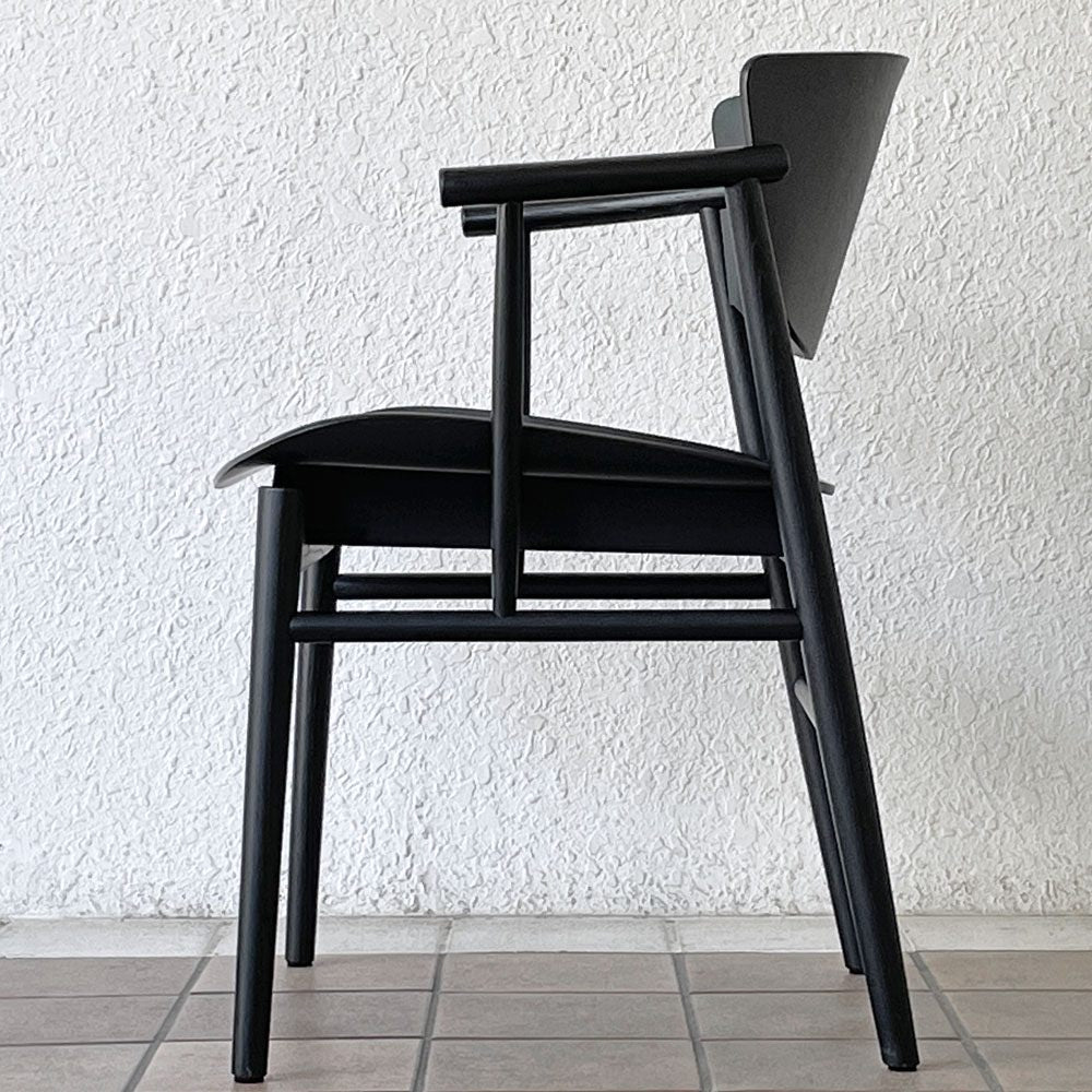 フリッツハンセン Fritz Hansen エヌゼロワン N01 ダイニングチェア アームチェア オーク無垢材 佐藤オオキ 参考定価￥139,480- 販売終了品 ◇