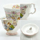 ロイヤルドルトン Royal Doulton ブランブリーヘッジ ウエディング ティーカップ＆ソーサー イギリス 箱付き A ●
