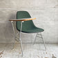 ハーマンミラー Herman Miller サイドシェルチェア セカンド 2nd ビンテージ アプホルスター スクールベース 肘掛けテーブル付 イームズ ミッドセンチュリー A  ♪