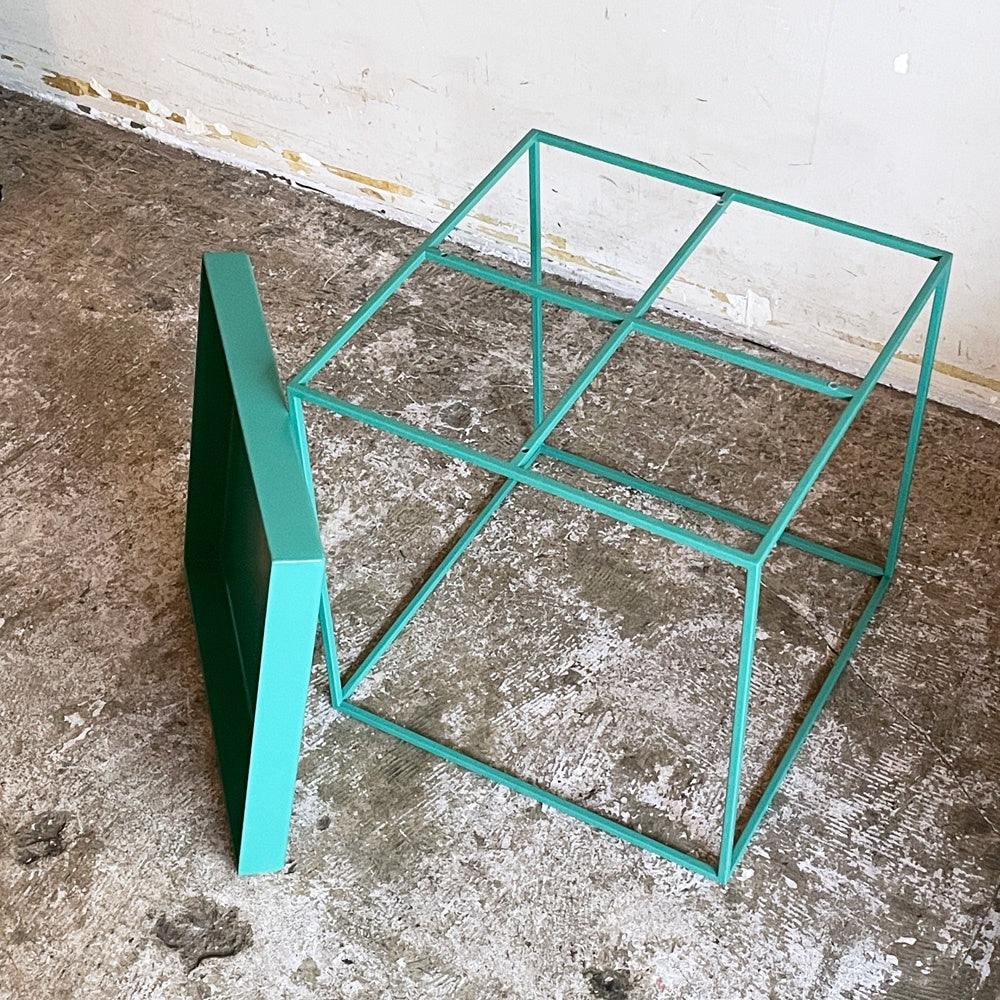 ヘイ HAY トレイテーブル Tray Table M ペパーミントグリーン コーヒーテーブル サイドテーブル スクエア 2Way W40cm デンマーク 北欧家具 モダン 定価￥42,900- ■