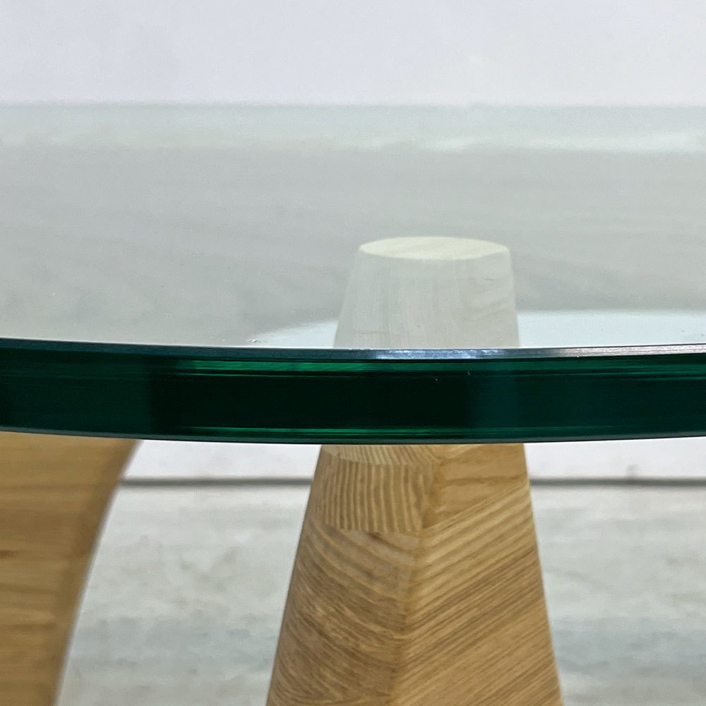 イサムノグチ Isamu Noguchi コーヒーテーブル Coffee Table ガラス天板 厚19mm リプロダクト品 デザイナーズ家具 名作 ●