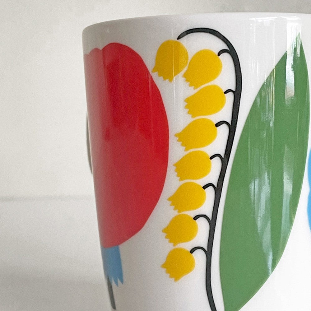 マリメッコ Marimekko アホンライタ Ahonlaita マグカップ マイヤ・ロウエカリ Maija Louekari 北欧食器 廃番 ■