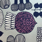 マリメッコ marimekko プータルフリン・パルハート PUUTARHURIN PARHAAT ファブリックパネル 40x40cm マイヤ・ロウエカリ フィンランド 北欧雑貨 ★