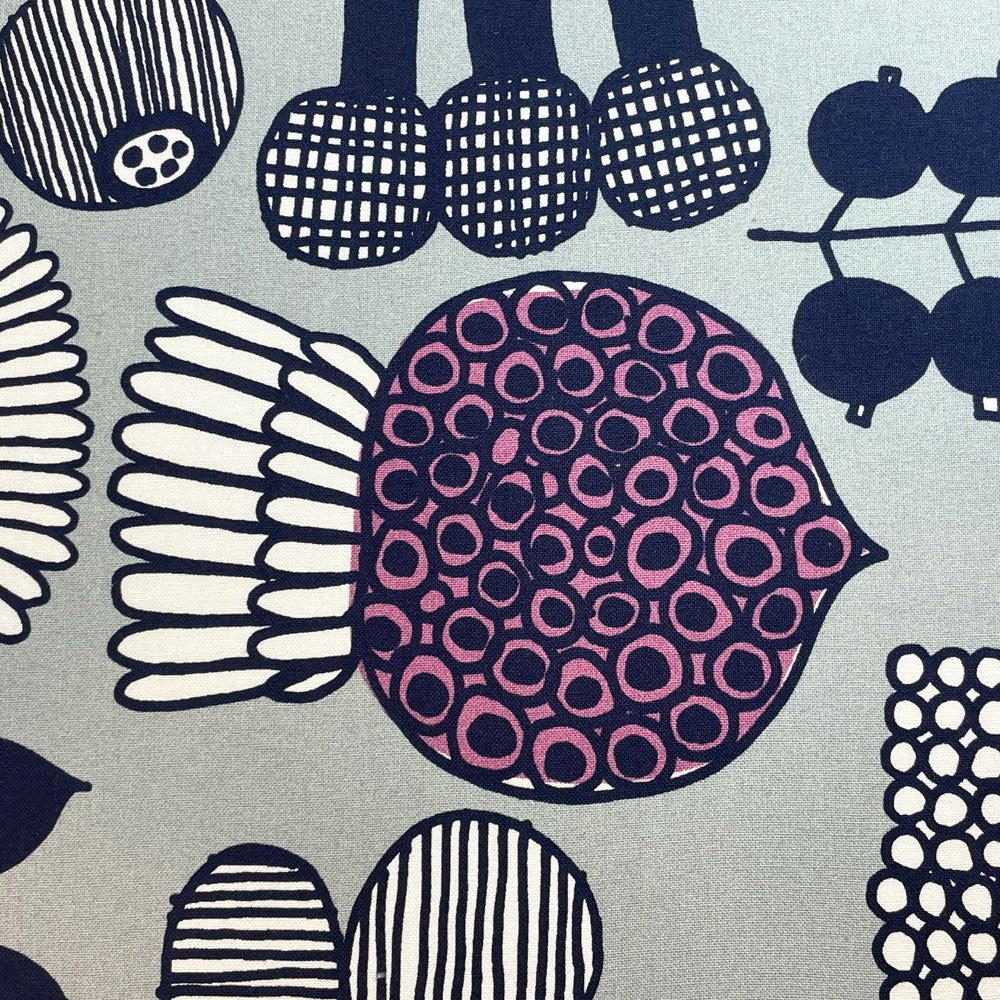 マリメッコ marimekko プータルフリン・パルハート PUUTARHURIN PARHAAT ファブリックパネル 40x40cm マイヤ・ロウエカリ フィンランド 北欧雑貨 ★