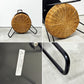 イデー IDEE ワラビー WALLABY サイドテーブル SIDE TABLE ラタン スチール ブラック ナチュラルモダン H60㎝ 定価￥39,900- ◎