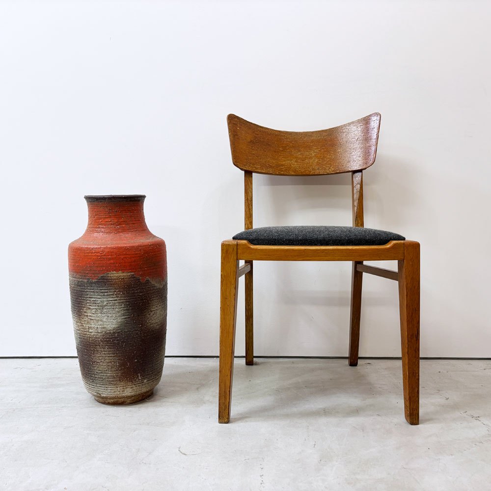 ファットラヴァ FAT LAVA フラワーベース 花瓶 壷 H54cm 西ドイツ West Germany ビンテージ ミッドセンチュリー ●