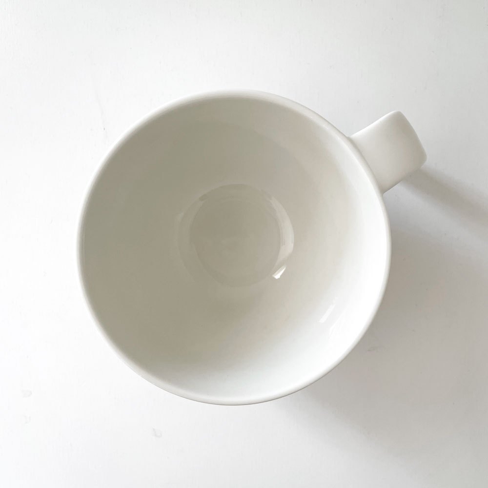 イッタラ iittala エゴ Ego ブレックファーストカップ ホワイト ステファン・リンドフォース Stefan Lindfors フィンランド 北欧食器 廃番 ◎