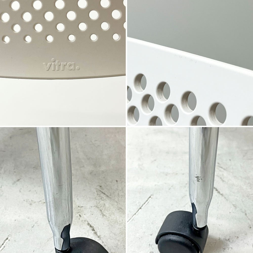 ヴィトラ vitra ビザロール Visaroll デスクチェア ミーティングチェア キャスターベース スタッキング アントニオ・チッテリオ B ●